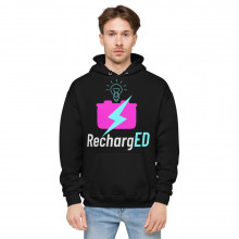 RechargED Unisex fleece hoodie