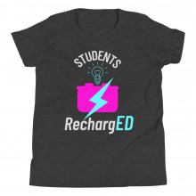 RechargED STUDENTS Youth Short Sleeve T-Shirt